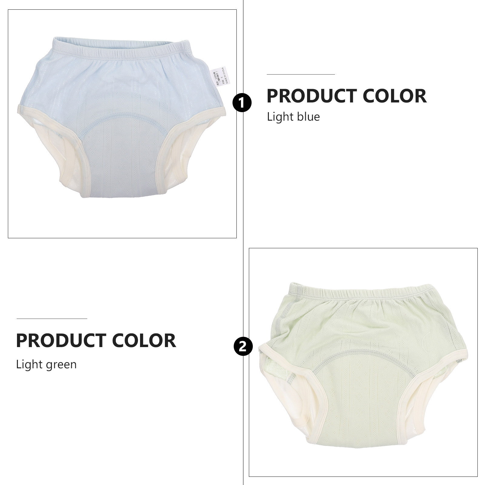 2pcs Cotton Potty Training Pan - огляд і ціна Toddler Training Pants Leak Proof