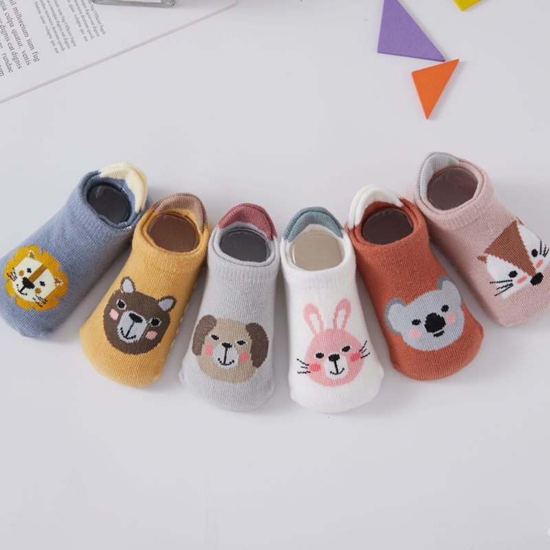 6Pairs/Lot Newborn Baby Socks  - огляд і ціна Unisex Baby Socks Non Slip
