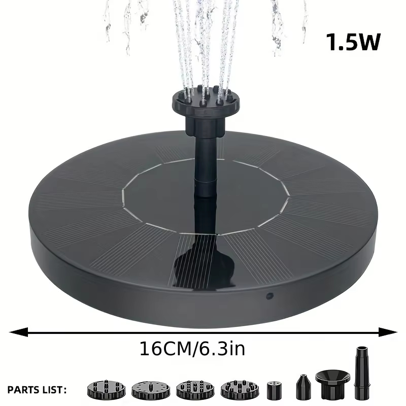1.5W Solar Powered Floating Fo - огляд і ціна Nursery