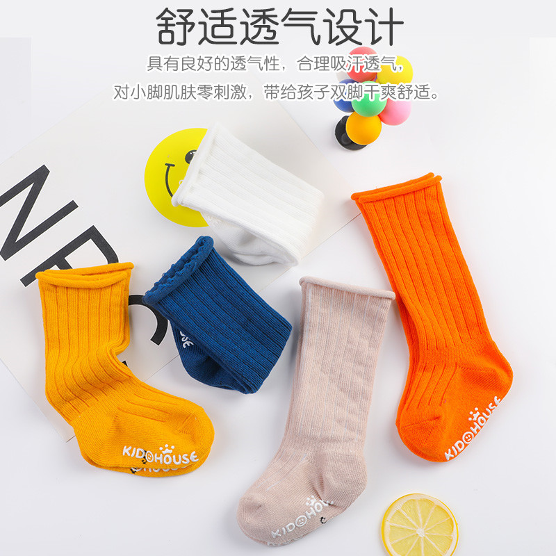 5 Pairs/Lot Baby Socks Spring  - огляд і ціна Unisex Baby Socks Non Slip