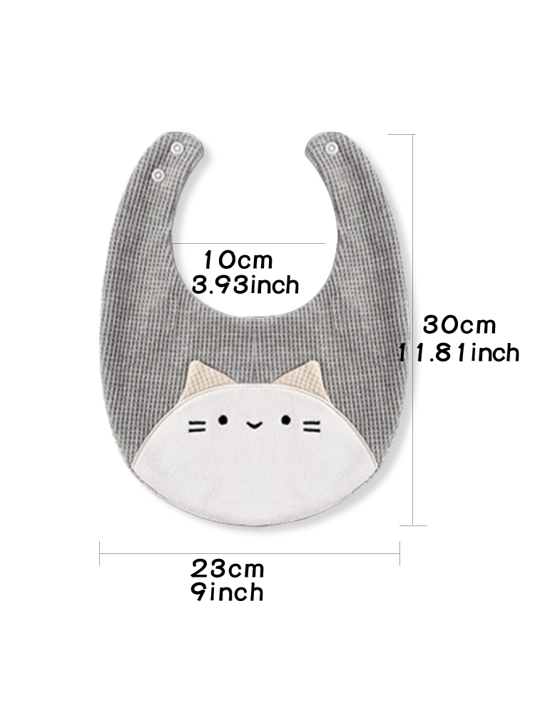2pcs baby bib kitten teddy bea - огляд і ціна Baby Gear