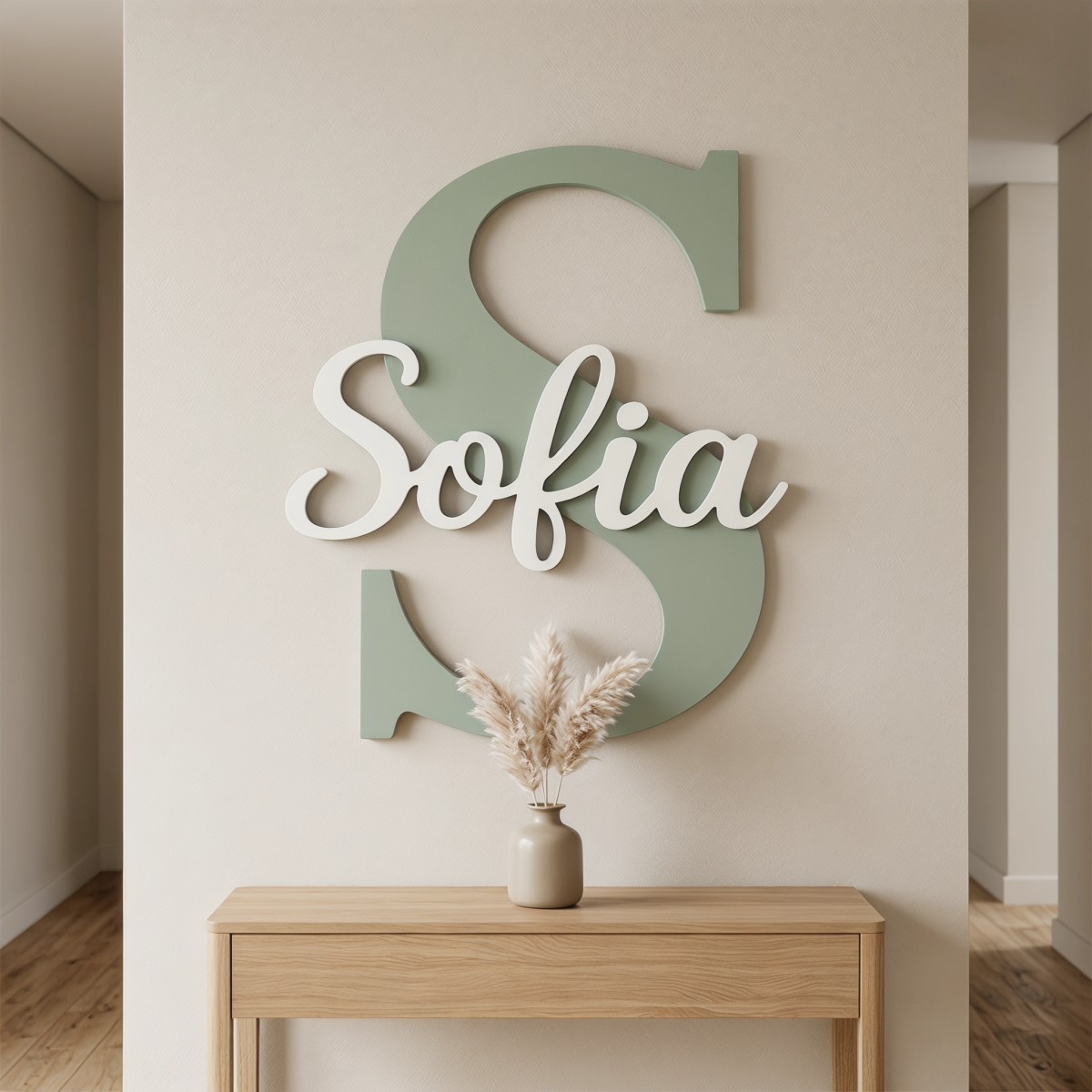 1Pc Custom Minimalist Wooden N - огляд і ціна Nursery