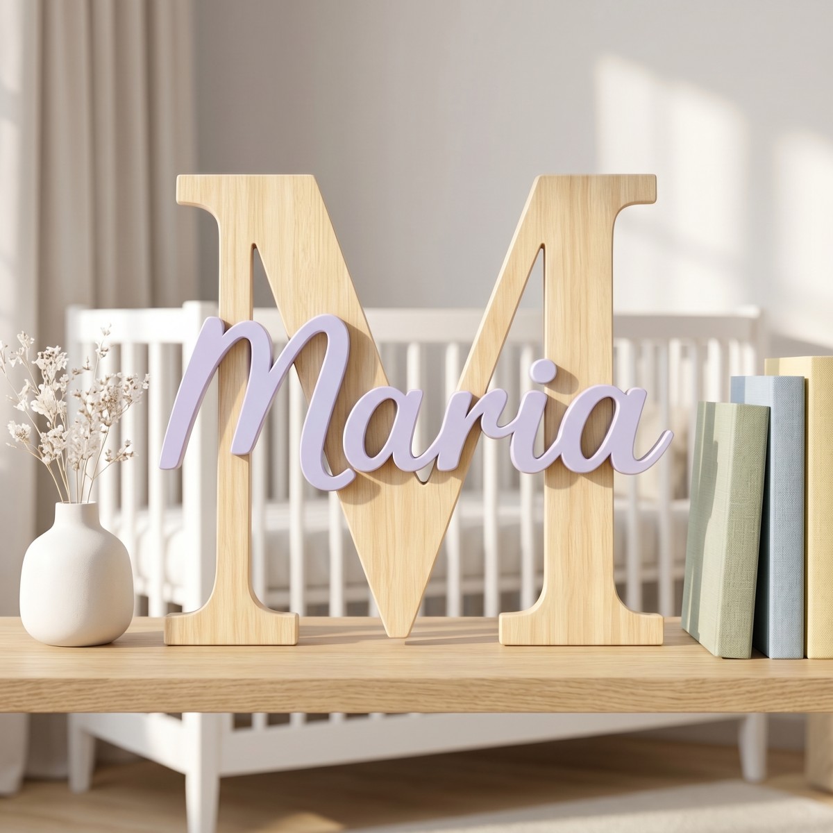 1Pc Custom Minimalist Wooden N - огляд і ціна Nursery