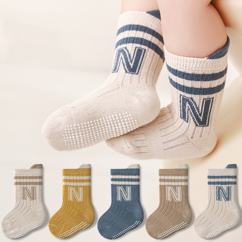 3Pairs/lot Children's Cotton L - огляд і ціна Unisex Baby Socks Non Slip