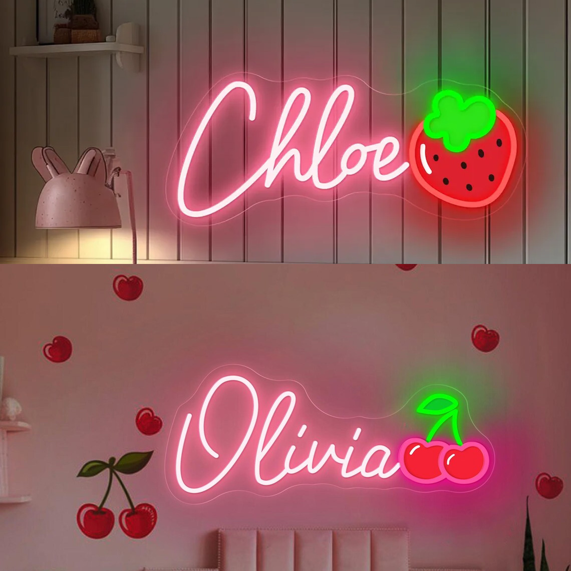 Custom Name Neon Sign,Cute Che - огляд і ціна Nursery